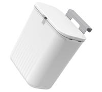 ERINGOGO Wall Hanging Kitchen Waste Can with Lid Large Capacity Cabinet Trash Bin for Bathroom and Kitchen Space-saving Wall Mountable Garbage Container Convenient Design for Modern Home