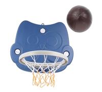 ERINGOGO Wall Mounted Basketball Frame Indoor Outdoor Foldable Basketball Hoop for Lightweight Portable for Home Play Random Color