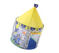 ERINGOGO Water Resistant Knight Castle Play Tent for Portable Indoor Outdoor Yurt with Spacious Room Easy Installation Yellow Childrens Tent to Boost Creativity and Imagination