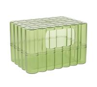 ERINGOGO Wear-resistant Green Tea Hamster Bath Tub and Cage Sand Box with Digging Function, Small Animal Sand Container Suitable for Russian Dwarf Hamsters and Chinchillas