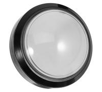 ERINGOGO White Illuminated Game Machine Button Replacement Prop with Self Reset Function for Quiz Buzzers and Console Accessories