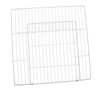 ERINGOGO White Metal Mesh Cat Cage Panel Replacement Dense Door for Small Pets Indoor Pet Playpen and Enclosure Access Durable Iron Frame for Cat Villas and Travel Use
