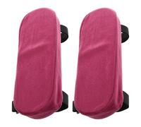 ERINGOGO Winter Warm Memory Foam Armrest Cushion Ergonomic Plush Armrest Pads for Wheelchair and Office Chair with Easy-Clean Surface Versatile Replacement for Gaming and Desk Seating