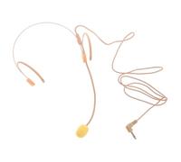 ERINGOGO Wired Headworn Microphone Headset with Advanced Technology for Professionals and Teachers, Beige Sturdy Plastic and Iron Construction, for Speaking Engagements and Lectures