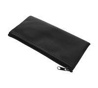 ERINGOGO Wireless Microphone Bag Leather Pouch with Zipper for Mic Storage Stylish and Practical Holder for Secure Carrying of Your Device for Performers and Recording Use