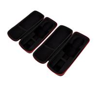 ERINGOGO Wireless Microphone Carrying Case Portable Handheld Mic Storage Bag with Shockproof Design Lightweight Travel Organizer for Karaoke Performances and Meetings Easy Zipper Access