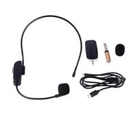 ERINGOGO Wireless Microphone Headset for Head-mounted Use Auto-focusing Uhf Technology Designed As Loudspeaker Microphone for Voice Recording and Broadcasting Scenarios