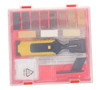 ERINGOGO Wood Floor Repair Kit with Colored Wax Blocks Fast Heating Technology for Scratch Removal and Filler Application Laminate Flooring Doors Cabinets and Furniture Restoration