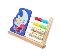 ERINGOGO Wooden Abacus for Educational Bead Arithmetic for Mental Math Development Safe Natural Material for Home and Classroom Learning