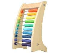 ERINGOGO Wooden Calculation Abacus for Educational Math Learning Tool with Beads for Addition Subtraction Development and Hand-eye Coordination for Preschool Boys