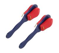 ERINGOGO Wooden Castanet Clappers for Early Education Musical Instrument Preschool Rhythm Development Handheld Orff Percussion Instruments