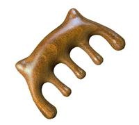 ERINGOGO Wooden Cat Comb Five Teeth for Scalp Massager for Body Beauty and Acupoint Massage Use As Creative Massage Tool for Hair Care