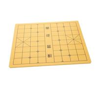ERINGOGO Wooden Double Sided Chess Board Game for Adults Multifunctional Chinese Chess and Gobang Board Lightweight Reusable Accessory for Strategic Thinking and Hand Eye Coordination