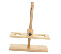 ERINGOGO Wooden Funnel Stand Laboratory Supporting Tools Science Teaching Equipment Stable Base for Chemical Experiments Random Color
