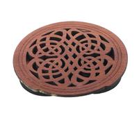 ERINGOGO Wooden Guitar Soundhole Cover Replacement Carved Acoustic Electric Guitar Feedback Reducer Accessory Easy to Install with Smooth Polished Surface for Noise Reduction