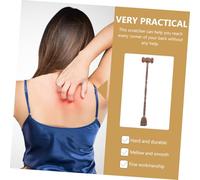 ERINGOGO Wooden Handheld Back Scratcher and Hammer Massage Tool for Adults Dual-use Body Massager for Stress Relief and Relaxation Comfortable Smooth Design for Full Body Use