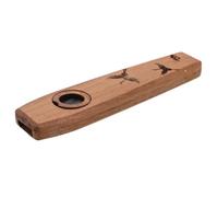 ERINGOGO Wooden Kazoo Flute for Adults Sturdy Wood Musical Instrument Mini Kazoo for Beginners and Professionals Classic Black Walnut Suitable for Folk Music Practice