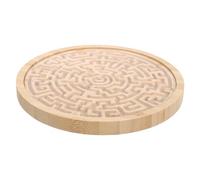 ERINGOGO Wooden Labyrinth Maze Board Puzzle for Sustainable Bead Maze Game Portable Education for Logic and Critical Thinking Development