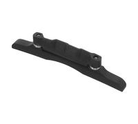 ERINGOGO Wooden Mandolin Bridge Saddle Ebony Replacement Part for Mandolin with Delicate Shape and Expressive Sound, for Gigs and Playing the Go