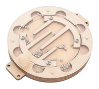 ERINGOGO Wooden Marble Ball Maze Board for Fine Motor Skills Activity Board Sensory Educational Puzzle for Hand Eye Coordination and Early Learning Safe Polished Edges for Years