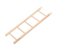 ERINGOGO Wooden Parrot Ladder for Birds Small to Medium Birds and Hamsters Climbing Bridge Enhances Exercise and Muscle Strength Safe Chewable Pet Playground