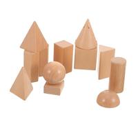 ERINGOGO Wooden Shape Matching Blocks Educational for Smooth Geometric Model for Early Learning and Parent Interaction Safe Non Toxic Household Puzzle