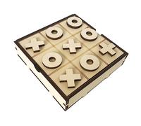 ERINGOGO Wooden Toe Chess Game Family Strategy Board Games for Age Interactive Fun for Boys and Safe Storage and Develops Observation Skills