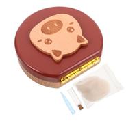 ERINGOGO Wooden Tooth Keepsake Box for Girls Boys and Girls Deciduous Teeth Storage Case Organizer First Lost Fairy Treasure Hair Box