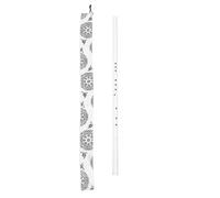 ERINGOGO Xiao Flute G Key: 4 Sections 8 Hole Resin Vertical Flute - Traditional Chinese Woodwind Musical Instrument for Professionals or Beginner Use 32" Length White