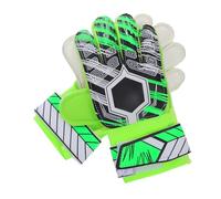 ERINGOGO Youth Soccer Goalie Gloves with Latex Finger Protection Non-slip Grip Palms for Boys Football Training and Matches Comfortable Fit for Developing Goalkeeping Skills