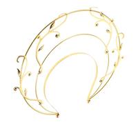 ERINGOGO Zinc Alloy Goddess Headband for Women Elegant Greek Costume Accessory Comfortable Fit for Parties Weddings Halloween Cosplay and Festival Events