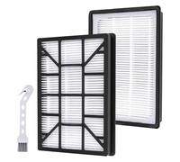 Erinice EF-12 52731 HEPA Media Filter Compatible with Kenmore Pet Friendly Bagged Canister Vacuum Cleaner 81614 81615 BC4026 Filters Replacement, compare to part # 591021101, 2 Pack