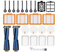 Erinice Replacement Parts for Shark AI Robot Vacuum AV2501S AV2501AE RV2502AE RV2520AOUS AV2510AOUS RV2610WA Accessories Kit with Main Roller Brush Filters, Foam & Primary Filters, Side Brushes
