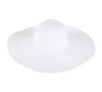 erioctry Women's Large Wide Brim Floppy Sun Hat Straw Hat Beach Hat White