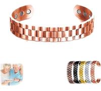 ERISAMO Biancat ProstaPower Magnetic Copper Band, Magnetic Copper Prostate Band, Improves Blood Circulation, Magnetic Copper Band Fashion Bracelets for Unisex (Rose Gold)