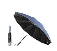 erised's bifrost Extra Large Travel Folding Inverted Reverse Umbrella Waterproof Automatic Open/Close,10 * 2 Ribs Portable Golf Parasol,Outdoor Rain/Sun/99 UV Protection/UPF 50 Blocker