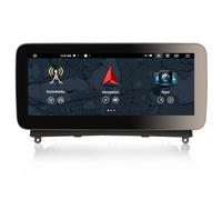 Erisin 10.25 Inch 8 Core Android 14 Car Stereo Sat Nav For Pour Mercedes Benz C-Class W204 S204 Supports Wireless Carplay IPS WiFi 4G WiFi DAB+ DVR Bluetooth