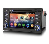 erisin [4+64GB] 8 Core Android 14 Car Stereo Radio for Audi A4 S4 RS4 8E 8F B9 B7 Seat Exeo Carplay GPS Sat Nav DSP Bluetooth 5.0 WiFi Dab+ DVD IPS TPMS Canbus Navigation