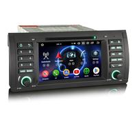 erisin [4+64GB] 8 Core Android 14 Car Stereo Radio for BMW X5 E53 Carplay Android Auto GPS Sat Nav DSP Bluetooth 5.0 WiFi Dab+ DVD IPS TPMS DVR Canbus Navigation