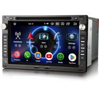erisin 4GB+64GB 8 Core Android 14 Car Stereo Radio for VW T5 Bora Passat B5 Jetta Golf IV Sharan Polo MK4 Carplay Android Auto GPS Sat Nav DSP Bluetooth 5.0 WiFi Dab+ DVD IPS Canbus Navigation