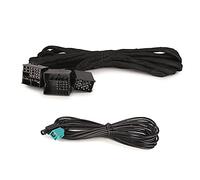 Erisin 6m Power Radio Extension Cable Wiring Harness for BMW 3er 5er X5 M3 E46 E53 E39 Car 12 pin Autoradio connection
