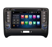 ERISIN 7 Inch Android 12.0 Car Stereo for Audi TT MK2 DVD Player Support GPS Sat Nav Carplay Android Auto DSP Bluetooth Wifi 4G DAB+ TPMS 8-Core 4GB RAM + 64GB ROM
