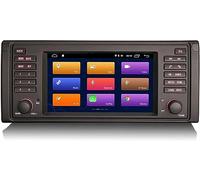 ERISIN 7 Inch Android 13 Car Stereo Multimedia Player for BMW 5 Series E39 E53 X5 M5 Audio Support GPS Sat Nav CarPlay Bluetooth A2DP Wifi 4G DAB + RDS Mirror Link TPMS DSP Amplifier