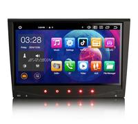 Erisin 8-Core 4+64GB 8 Core Android 14 Car Stereo Radio for Porsche 914 Cayman Boxster 987 Support GPS Sat Nav Carplay Android Auto DSP Bluetooth 5.0 Dual Band Wifi DAB+ TPMS OBD2