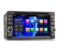 Erisin 8 Core 4+64GB Android 13 Universal 6.2 Inch Car Stereo Sat Nav DVD Player 2 Din for Nissan Support GPS Carplay Android Auto Bluetooth WiFi SWC A2DP RDS DAB+ DVB-T2