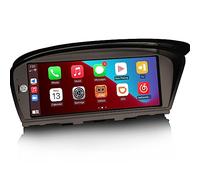 ERISIN Android 10 8.8 Inch Car Radio for BMW E90 E91 E92 E93 E60 E61 E63 with GPS Navigation, DAB+, CCC, CIC, OBD, Bluetooth, WiFi, DVB-T/T2, 32GB ROM