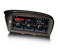 Erisin Android 14 Qualcomm 8-Core 4GB RAM 64GB ROM Car Stereo for BMW 3 Series E90 E91 E92 E93, 5 Series E60 E61 E63 E64 Sat Nav Wireless Carplay 2K IPS DSP DVR DAB+Bluetooth Wifi -CCC