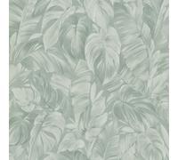Erismann Abode Play of Light Palm Leaf Sage Green Wallpaper 10416-07 - Vinyl