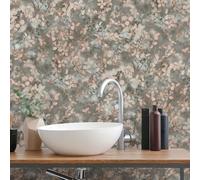 Erismann Blossom Wallpaper Cloverleaf Botanical Floral Leaves Textured Vinyl