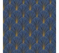 Elle Decoration 4 Avant Garde Wallpaper Blue/Gold 10451-08